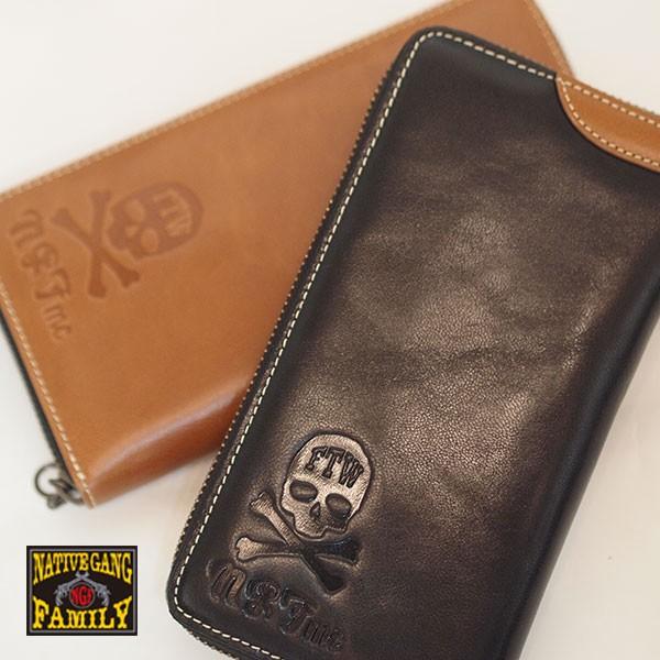 NATIVE GANG FAMILY ネイティブギャングファミリー レザーウォレット