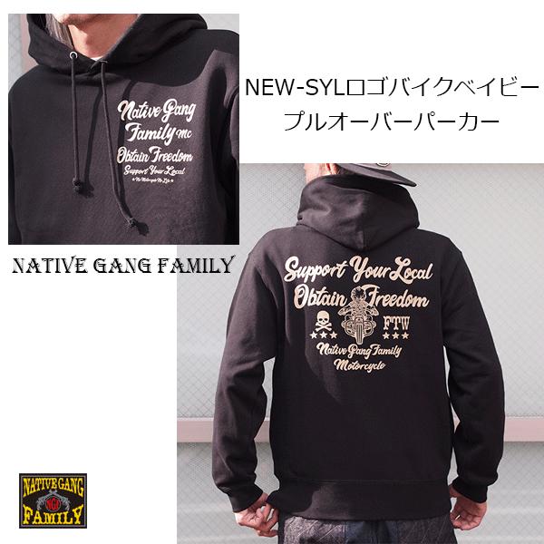 NATIVE GANG FAMILY（ネイティブギャングファミリー） NEW-SYLロゴ