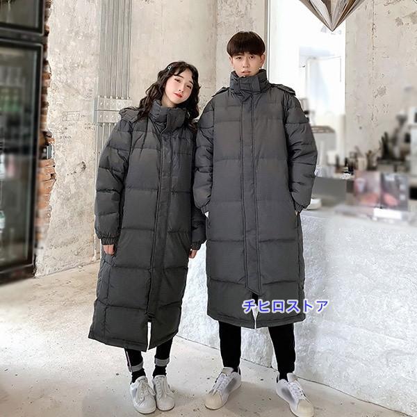 超ロング ダウンコート ベンチコート 大きいサイズ ユニセックス