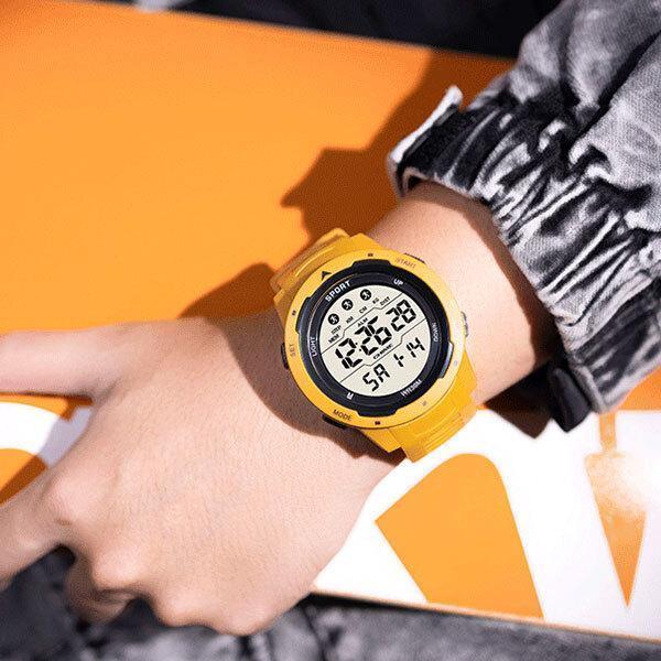 スポーツ ウォッチ 多機能 防水 発光 腕時計 メンズ レディース 時計  