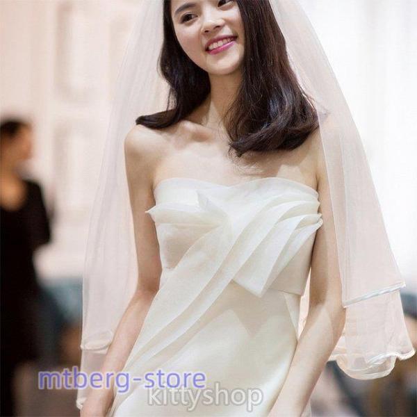 ウェディングドレス マーメイド サテンドレス ホワイト 赤 ビスチェ  