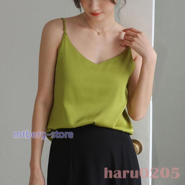 未使用今季45R★インナーキャミソール 着る日焼け止め(UVカット付)】汗取り付キャミソール【SALE】 MC6057