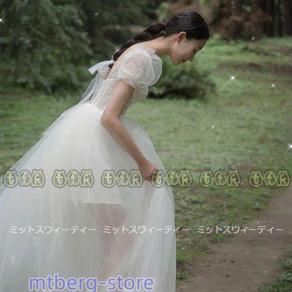 ウエディングドレス 結婚式 二次会 aラインドレス チュール 花嫁 白 大きいサイズ 挙式 パーティードレス 披露宴 ブライダル ロングドレス 演奏会 オフホワイト ウエディングドレス aラインドレス 結婚式 チュール 二次会 花嫁 白