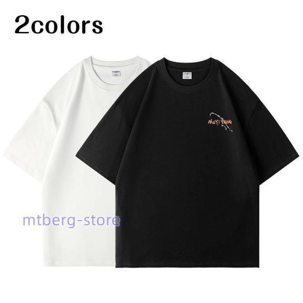 Tシャツ メンズ 半袖 文字 プリントTシャツ クルーネック カットソー 