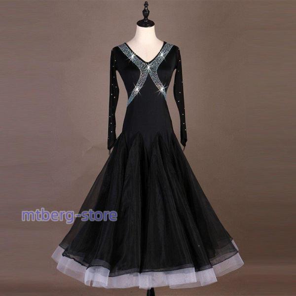 モダンドレス 社交ダンス衣装 社交ダンスドレス ダンスウェア