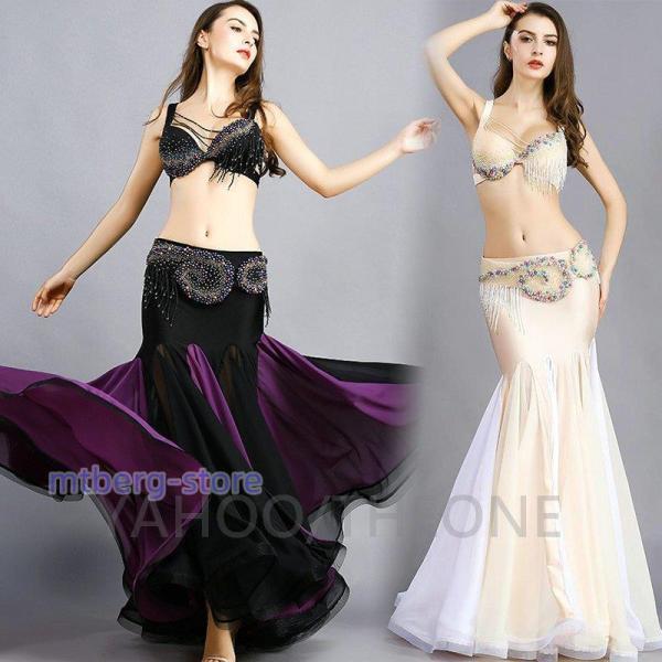 ベリーダンス ジャズダンスブラベルト黒フリンジ