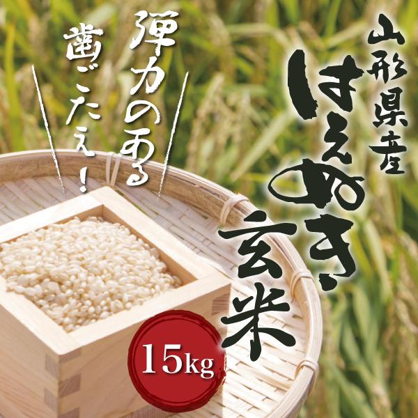 令和6年産 はえぬき【玄米】15kg 山形県最上地域産 《送料無料 令和6年産 はえぬき【玄米】15kg 山形県最上地域産 《送料無料