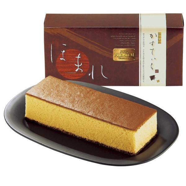 内容：和三盆糖入かすてぃら（プレーン）1本  【卵・小麦】生産国：日本日本に古くから伝わる最高級の砂糖、「和三盆糖」入り。昔ながらの製法で、しっとりと焼きあげた匠こだわりの逸品です。※実際にお届けするかすてぃらは衛生に保つ為、透明の袋に入っ...