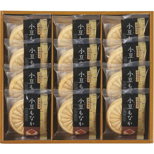 北海道産小豆100%使用粒の大きさや色の鮮やかさが特徴です　大粒で光沢のある小豆は、見た目にも美しく、餡子にした際の風味も格別です　豊かな土壌と適度な水分が小豆の成長を促し、しっかりとした粒の北海道小豆粒餡100%使用のもなかです　商品内容...