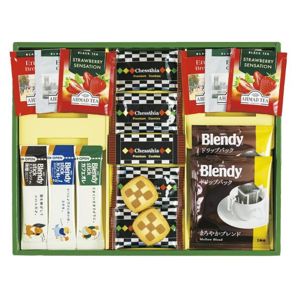 ブレンディ クッキー コーヒー 紅茶 詰合せ 香典返し 法要 粗供養 法事 志 満中陰志  進物 ギフト