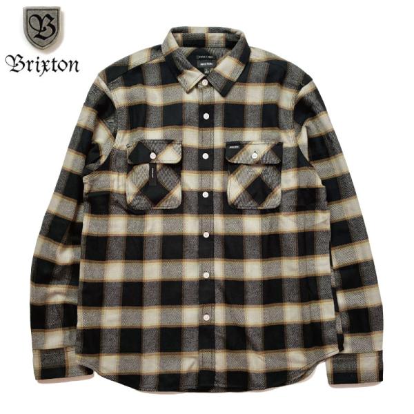 BRIXTON（ブリクストン） ネルシャツ チェックシャツ ヴィンテージ風