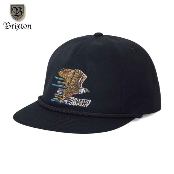 BRIXTON（ブリクストン） キャップ FREE HP SNAPBACK ブラック 黒