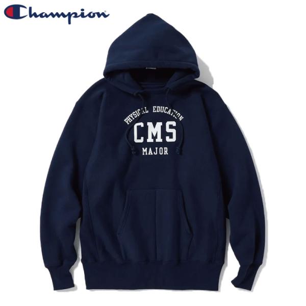 Champion チャンピオン 復刻 後付けパーカー カレッジプリント 3