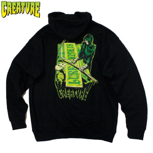 CREATURE クリーチャー パーカー フーディー プリントスウェット CREATURE クリーチャー パーカー フーディー プリントスウェット