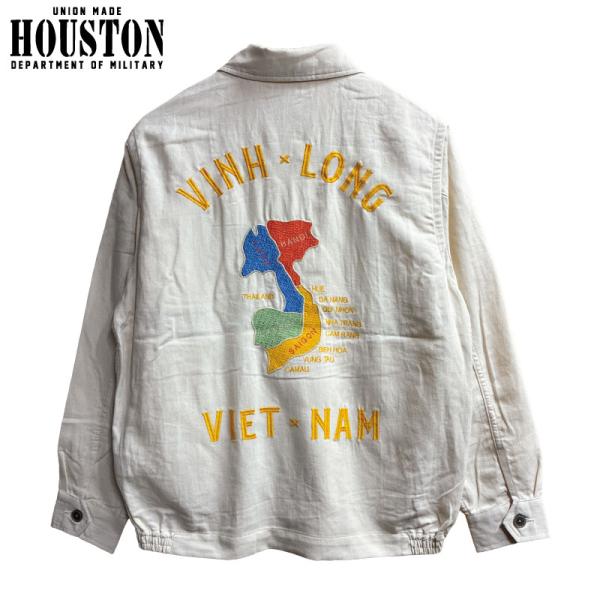 HOUSTON（ヒューストン） ベトジャン ベトナムジャケット マップ地図