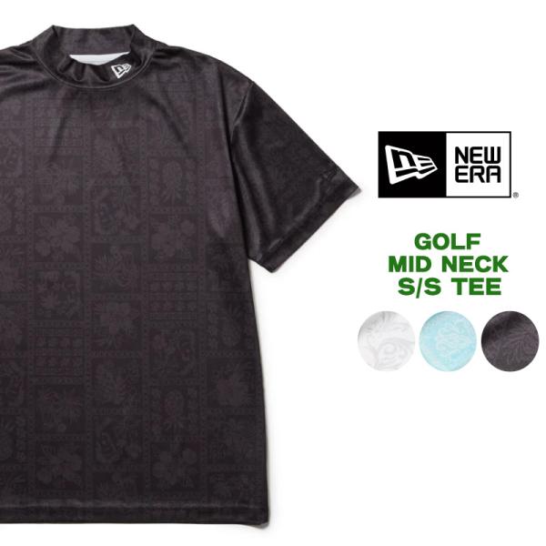 NEW ERA NEWERA Golf ニューエラ ゴルフウェア ミッドネックT NEW ERA NEWERA Golf ニューエラ ゴルフウェア ミッドネックT