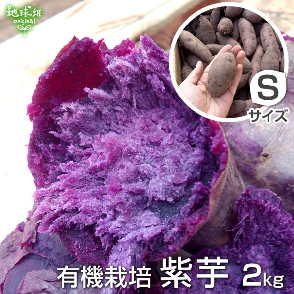濃い紫が特徴の「パープルスイートロード」「ナカムラサキ」という品種で、パッと目をひく鮮やかな紫色のさつまいもです。甘さは控えめですが飽きの来ないあっさり味と栗のようなホクホク感が楽しめます。地球畑では、旬の紫芋ならではの風味を味わって頂きた...