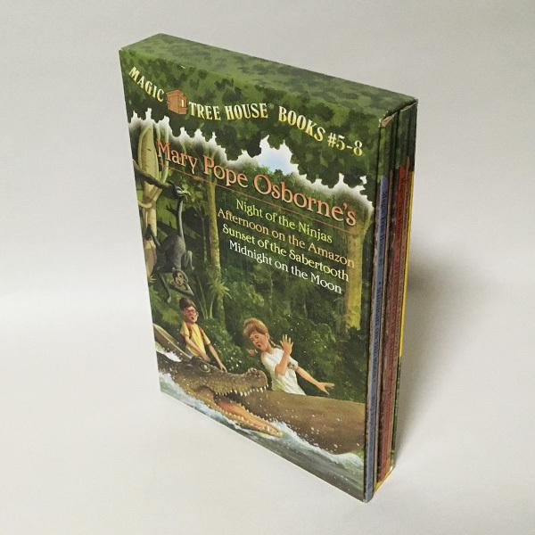 ■種別：中古洋書■著者：Mary Pope Osborne（メアリー・ポープ・オズボーン）■言語：English（英語）※各書の本文フチにヤケが見られます。※古本ですので相応の使用感やスレ、キズは見られますが、読むにあたっての極端なダメージ...