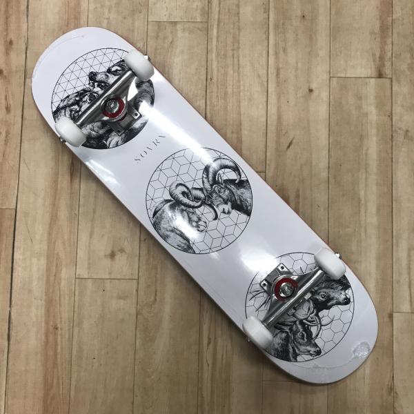 SOVRN ホワイトデッキ コンプリートスケートボード スケボー コンプリート スケートボード SOVRN (ソバーン) 8.25 inch