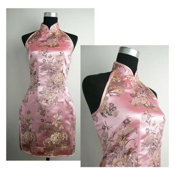 チャイナドレス ミニ 大牡丹柄 ピンク 背開 Xl 13号 メール便送料無料 ハロウィン クリスマス コスプレ 二胡 ワンピース チャイナ服 Buyee Buyee Jasa Perwakilan Pembelian Barang Online Di Jepang