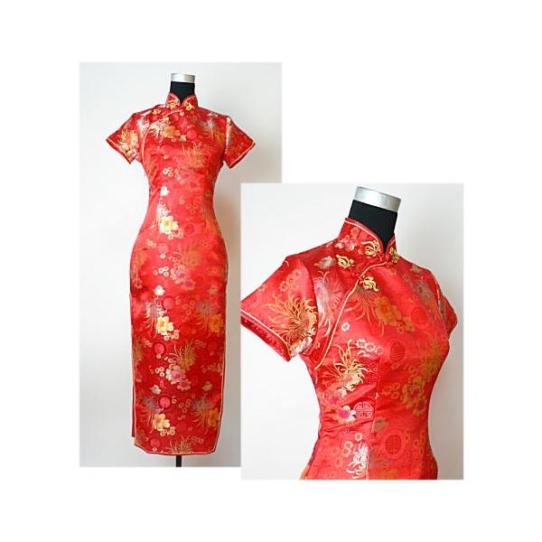 チャイナドレス ロング 牡丹柄 赤 半袖 Xl Xxl Xxxl メール便送料無料 ハロウィン クリスマス コスプレ 二胡 チャイナ服 Buyee Buyee Japanese Proxy Service Buy From Japan Bot Online