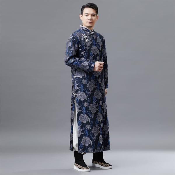 チャイナ服 チャンパオ 長袍 パオ メンズ 男性用 ロング 丈長 中国服 中華風 エンボス加工 刺繍 薔薇柄 民族衣装 唐装 漢服 送料無料 Buyee Buyee Japanese Proxy Service Buy From Japan Bot Online