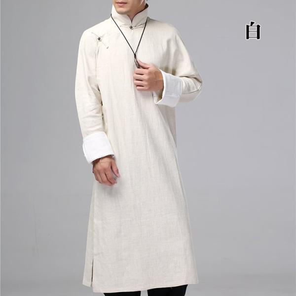 チャイナ服 パオ チャンパオ 長袍 メンズ 男性用 ロング 丈長 中国服 民族衣装 送料無料 綿麻 Buyee Buyee 提供一站式最全面最專業現地yahoo Japan拍賣代bid代拍代購服務 Bot Online