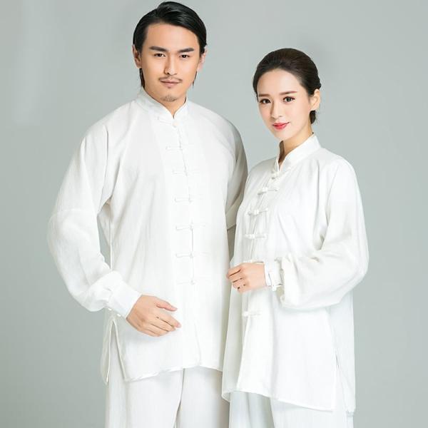 男女兼用の綿麻太極拳服です。使用した綿麻生地は柔らかく通気性にがありとても快適です。前たてや裾周りに同色のパイピングが施されているので、引き締まった印象です。 ※お取り寄せ商品につき、お支払い確定後約7〜10営業日ほどでのお届けとなります。...