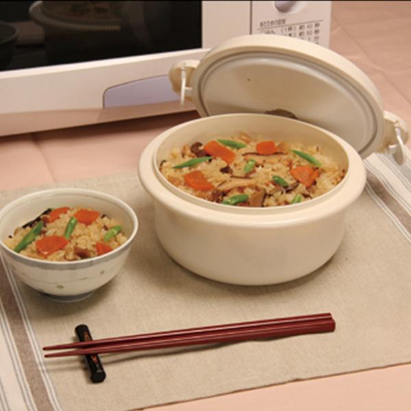らくらくクッキング 電子レンジ用調理器 炊く 蒸す 煮る 茹でる 再調理 電子レンジ調理器 調理器具 時間短縮 時短調理 キッチングッズ