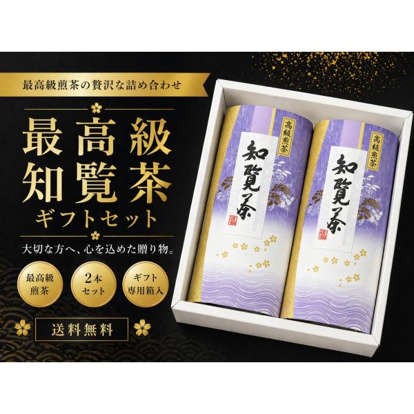 新茶になりました！知覧茶ギフトセット 最高級 深蒸し茶 90g×2本 送料