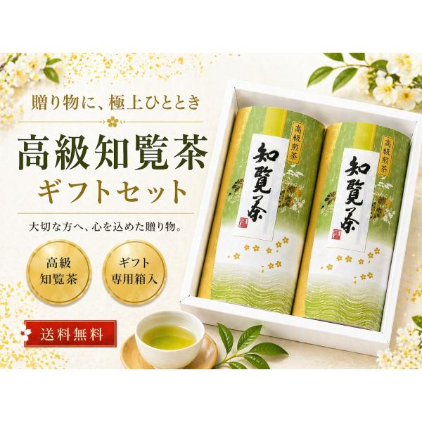 新茶になりました！知覧茶ギフトセット 煎茶 深蒸し茶 高級 90g×2本