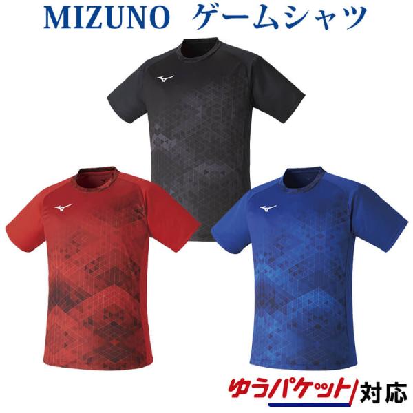 ミズノ（MIZUNO）（メンズ、レディース）卓球ウエア シャツ ゲームシャツ ユニセックス 82JA2104