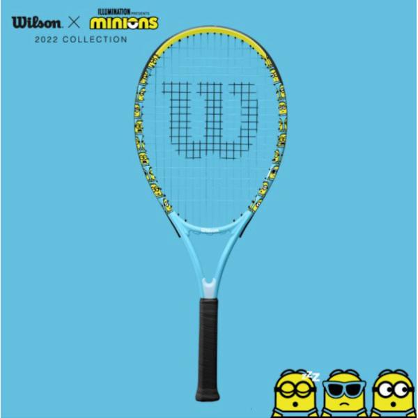 ウイルソン ミニオンズ XL 113 WR097410U2 ガット張り上げ済み テニスラケット 2022SS