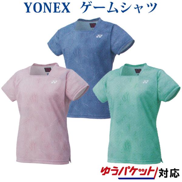 YONEX ゲームシャツ Mサイズ バドミントン テニス ウェア 楽天市場】ヨネックス バドミントン レディース ゲームシャツ