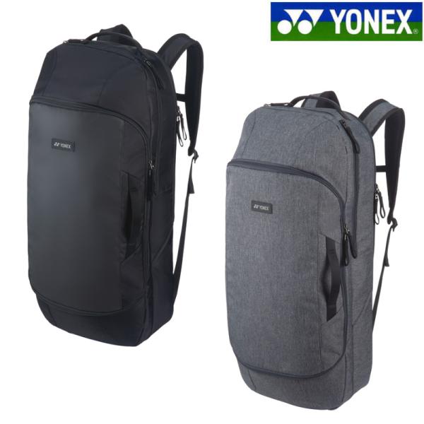 ■品番：BAG2312■商品名：ボックスラケットバッグ■カラー：ブラック（007）・グレーモク（275）■サイズ：幅30cm×奥行22cm×高さ72cm■素材：ポリエステル■原産国：ベトナム■機能：　シューズポケット　チェストベルト　撥水　...