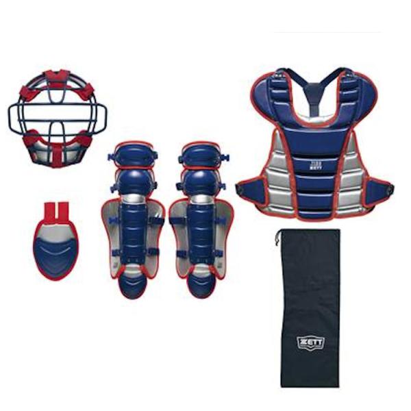 軟式少年野球用 ZETT製キャッチャー用防具セット ゼット（ZETT） 少年軟式キャッチャー防具4点セット BL7330-2913