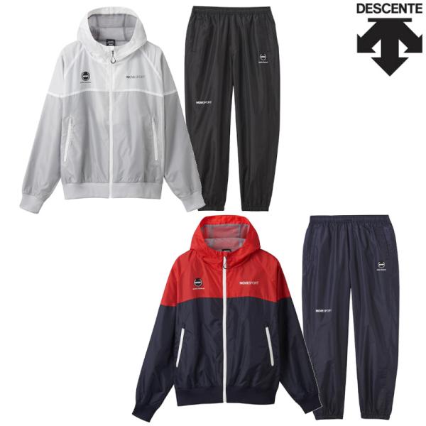 DESCENTE（デサント） 裏メッシュ ウィンドブレーカー バイカラー