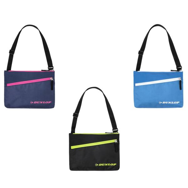 ■品番：DTC-2235■商品名：サコッシュ■カラー：ブルー×ホワイト、ブラック×イエロー、ネイビー×ピンク■サイズ：L28×H21cm■重量：0.1Kg■素材：ポリエステル■原産国：中国【アプリでご覧のお客様へ】↓↓商品情報の詳細は「商品...