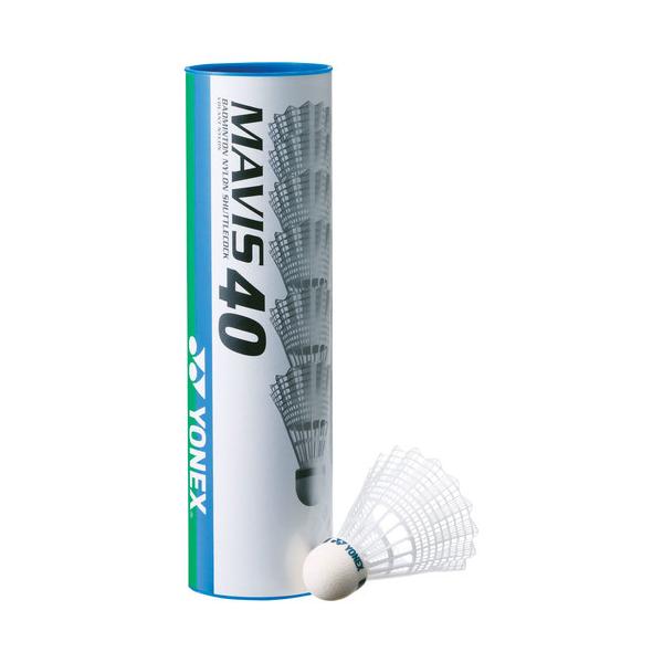 ヨネックス ナイロンシャトル メイビス40P （6ヶ入り） M-40P バドミントン ラケットスポーツシャトル シャトルコックYONEX