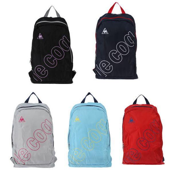 ルコックスポルティフ  コンパクトバッグパック QMALJA05 2018SS　スポーツ　2018新製品　2018春夏　在庫品 ゆうパケット（メール便）対応定番のコンパクトシリーズ。インナーポケットでコンパクトにして合宿や旅行など様々なシー...