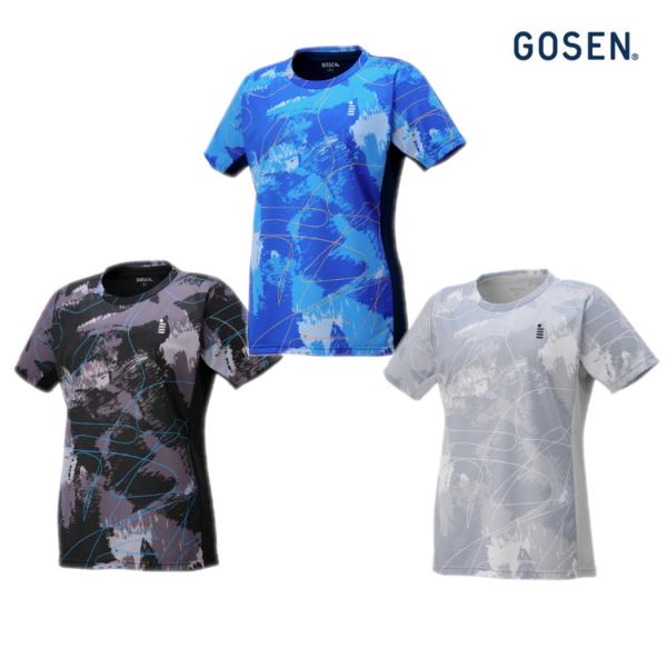 GOSEN（ゴーセン） レディースゲームシャツ T2555 2025AW バドミントン