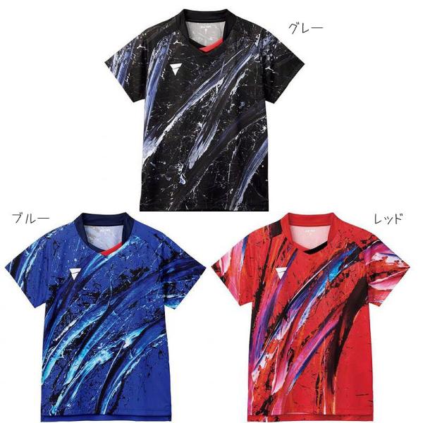 ■品番：512406■商品名：V-OGS418■カラー：グレー、ブルー、レッド■サイズ：2XS〜3XL■素材：スーパーサラマックス■品質：ポリエステル100％■生産地：日本製■特徴：吸汗速乾■その他：※JTTA公認【アプリでご覧のお客様へ】...