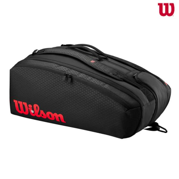 ■品番：WR8038201001■商品名：CLASH V3 15PK RACQUET BAG■カラー：Black/Infrared■サイズ：76×45×34cm■素材：ポリエステル■収納：ラケット15本まで収納可能（＊中厚ラケットを基準）■...