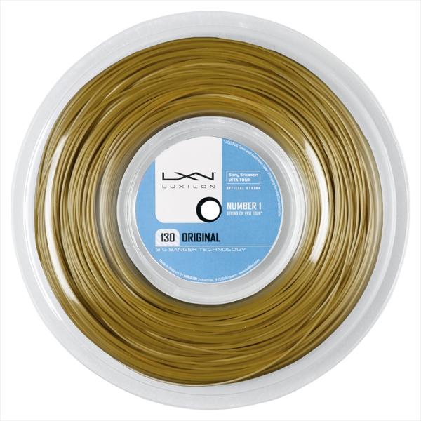 ウイルソン ORIGINAL 130 REEL オリジナル・130（REEL）200m WRZ990900 硬式テニス テニスガット ストリング ロールガット 1.3mm