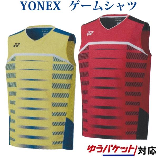 YONEX ノースリーブゲームシャツ Sサイズ バドミントン テニス ウェア YONEX（ヨネックス） ゲームシャツ(ノースリーブ) 10391 メンズ 2021SS