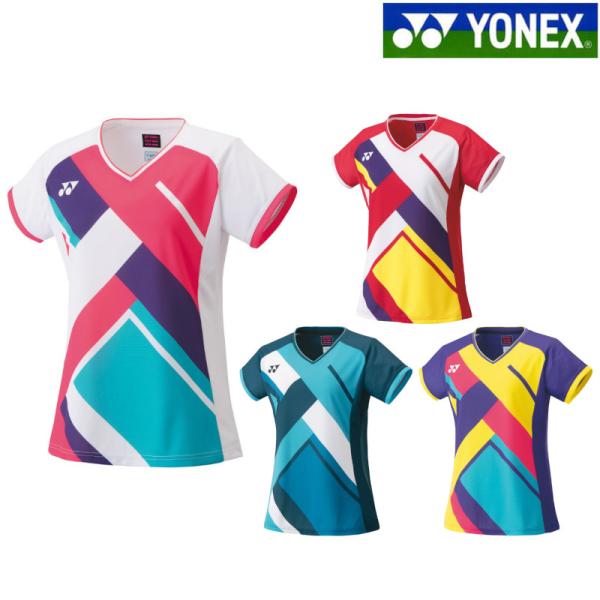 YONEX バドミントンシャツ レディースL YONEX ヨネックス レディース ゲームシャツ テニス バドミントンウェア
