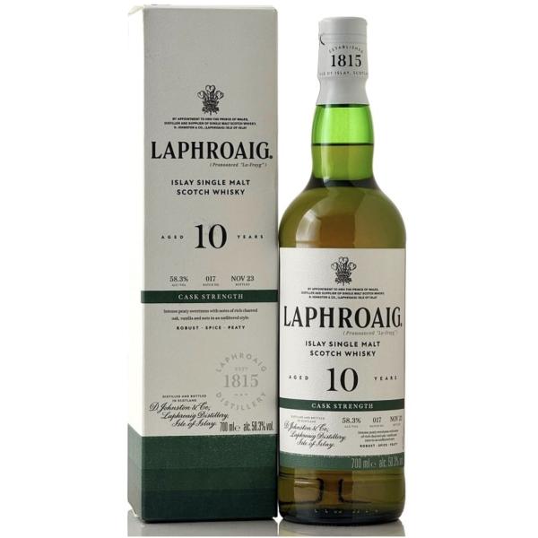 ラフロイグ10年 カスクストレングス バッチ17 58.3% 700ml 箱付 並行品