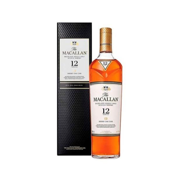 黒箱】マッカラン 12年 正規品 箱付 シェリーオーク 40％ 700ml