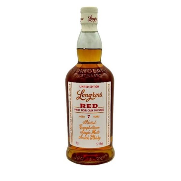ロングロウ レッド 7年 ピノ ノワール カスクマチャード 57.1度 700ml 並行品 キャンベルタウン シングルモルト ウイスキー スプリングバンク