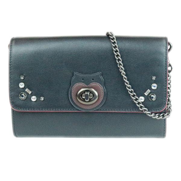 COACH コーチ マーロウ ターンロック ショルダーバッグ バッグ レザー 